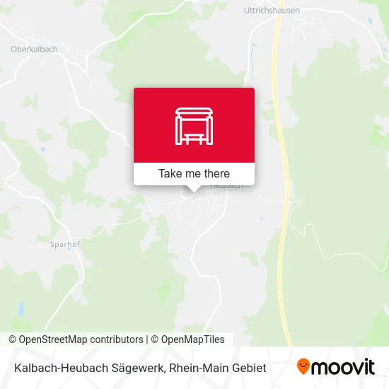 Карта Kalbach-Heubach Sägewerk
