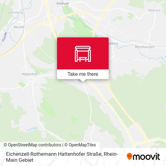 Eichenzell-Rothemann Hattenhofer Straße map