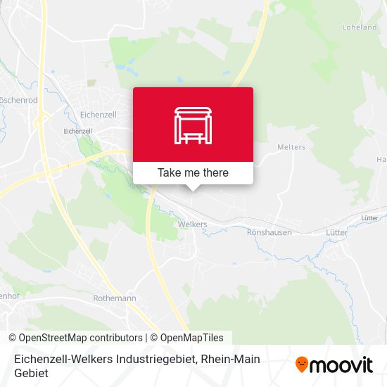 Eichenzell-Welkers Industriegebiet map