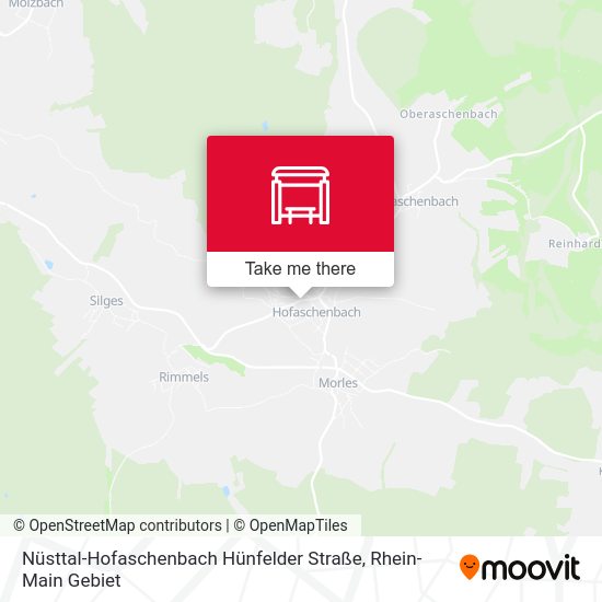 Nüsttal-Hofaschenbach Hünfelder Straße map