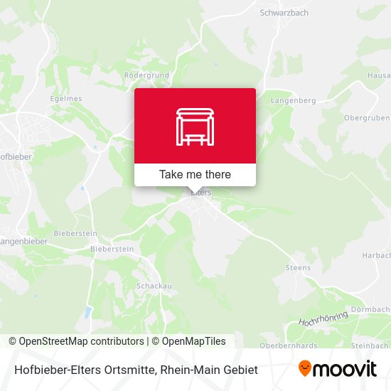 Hofbieber-Elters Ortsmitte map