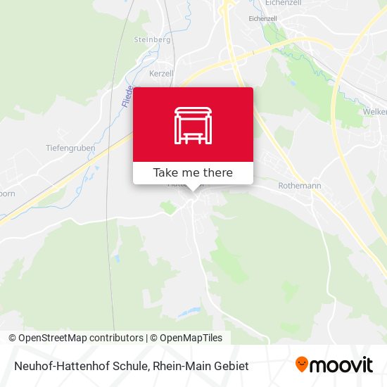 Neuhof-Hattenhof Schule map