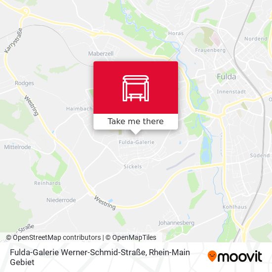 Fulda-Galerie Werner-Schmid-Straße map