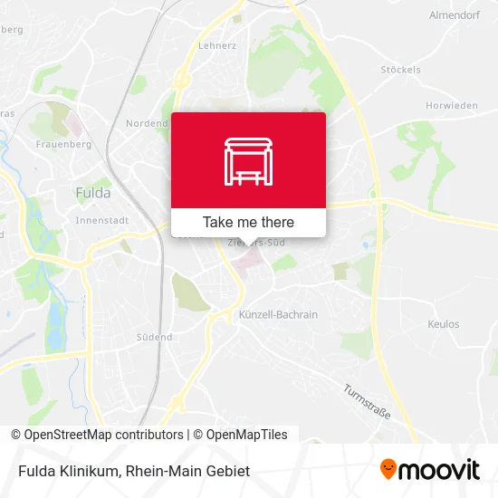 Fulda Klinikum map