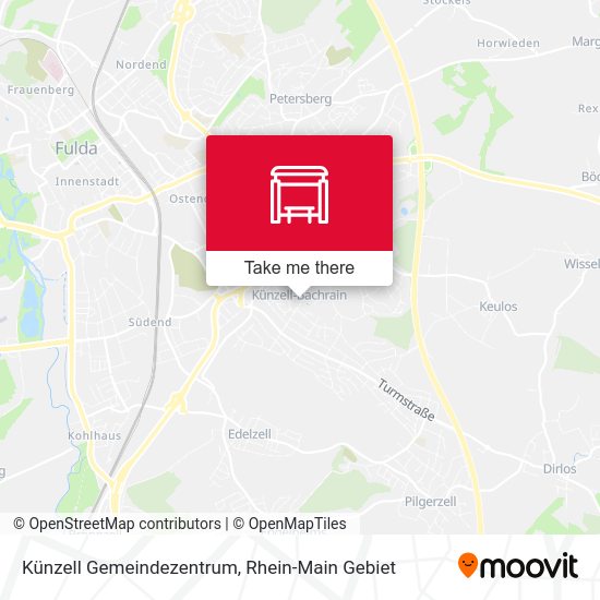 Künzell Gemeindezentrum map