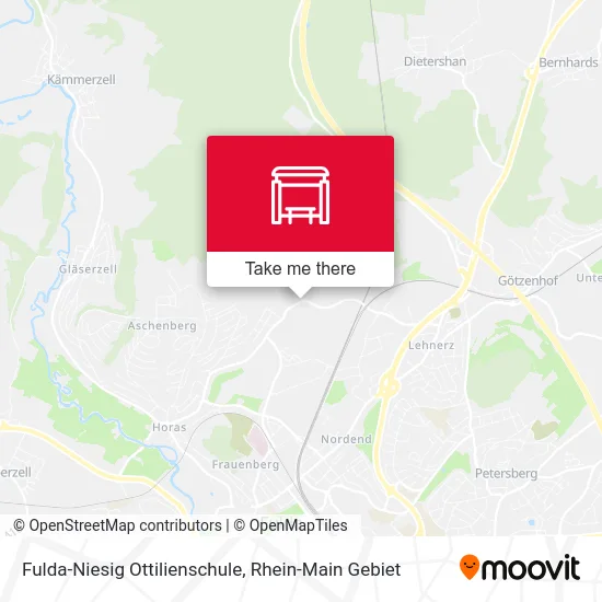 Карта Fulda-Niesig Ottilienschule