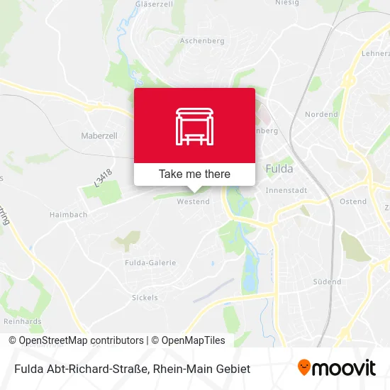 Fulda Abt-Richard-Straße map