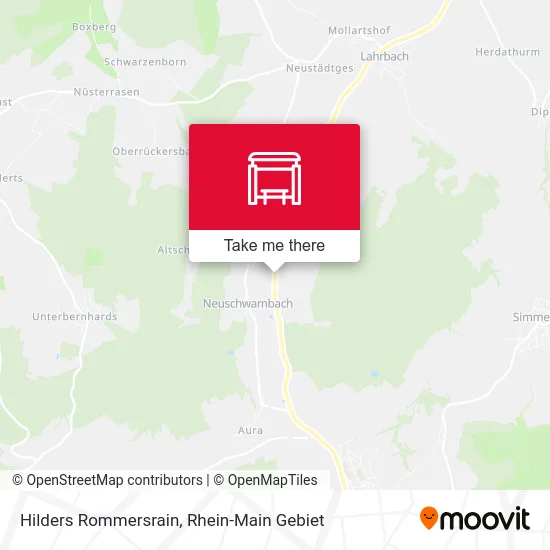 Карта Hilders Rommersrain