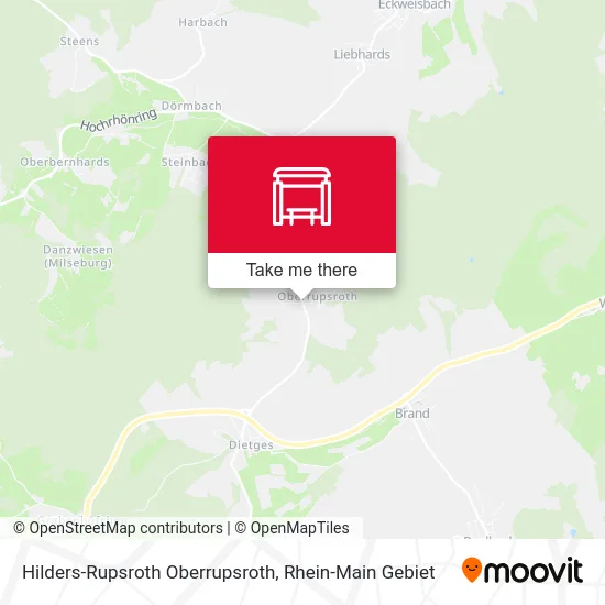 Карта Hilders-Rupsroth Oberrupsroth