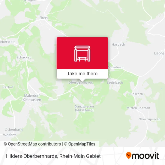 Карта Hilders-Oberbernhards