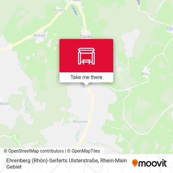 Ehrenberg (Rhön)-Seiferts Ulsterstraße map