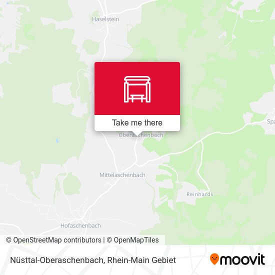 Nüsttal-Oberaschenbach map