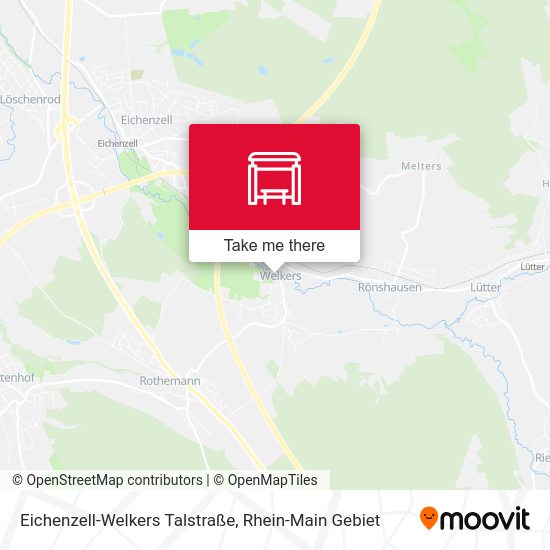 Eichenzell-Welkers Talstraße map