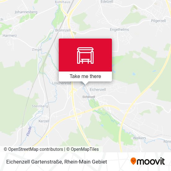 Eichenzell Gartenstraße map