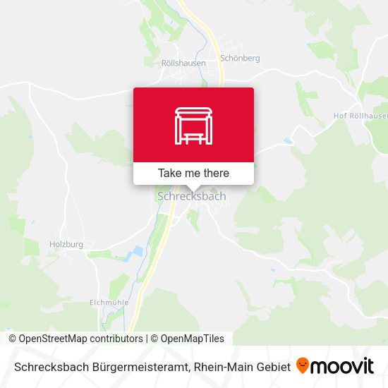 Schrecksbach Bürgermeisteramt map