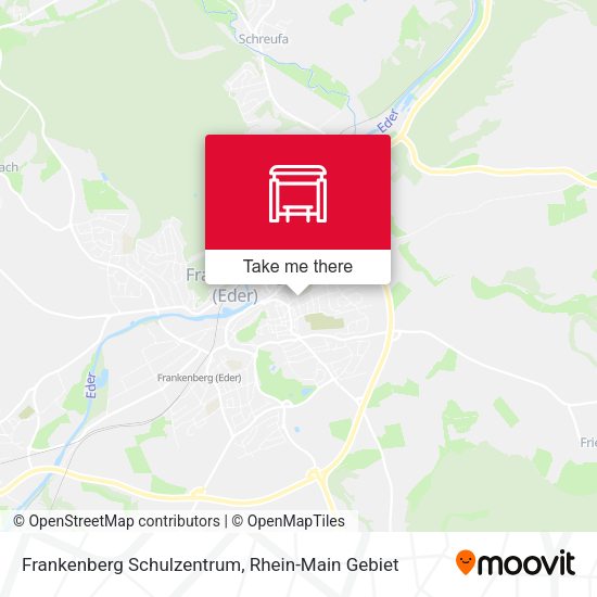 Карта Frankenberg Schulzentrum