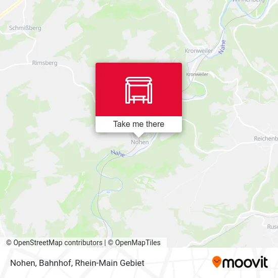Nohen, Bahnhof map