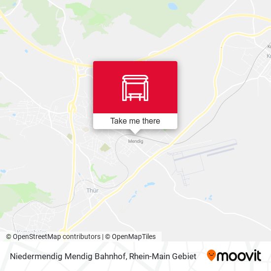 Niedermendig Mendig Bahnhof map