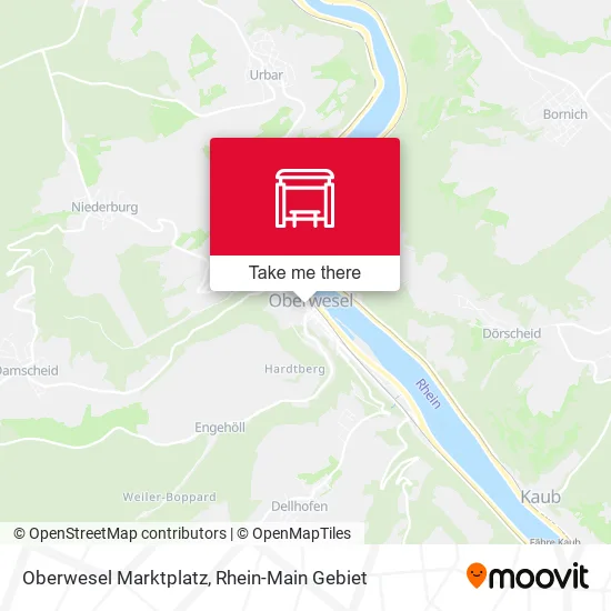 Карта Oberwesel Marktplatz