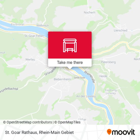 St. Goar Rathaus map