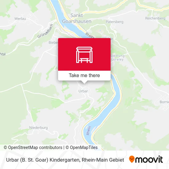 Urbar (B. St. Goar) Kindergarten map