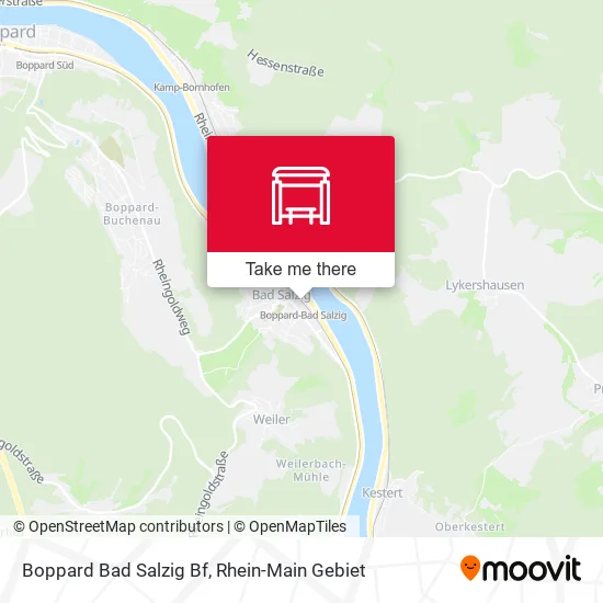 Карта Boppard Bad Salzig Bf