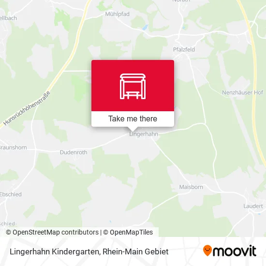 Карта Lingerhahn Kindergarten