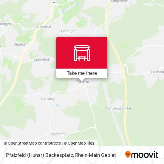 Карта Pfalzfeld (Hunsr) Backesplatz