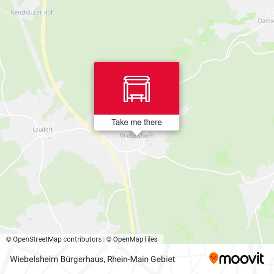 Wiebelsheim Bürgerhaus map