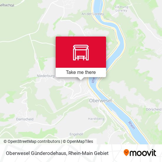 Oberwesel Günderodehaus map