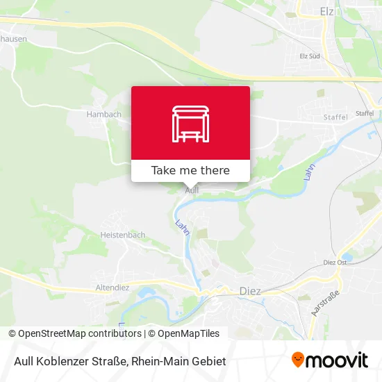 Карта Aull Koblenzer Straße