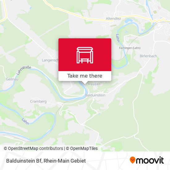 Карта Balduinstein Bf