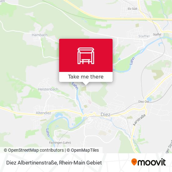 Diez Albertinenstraße map
