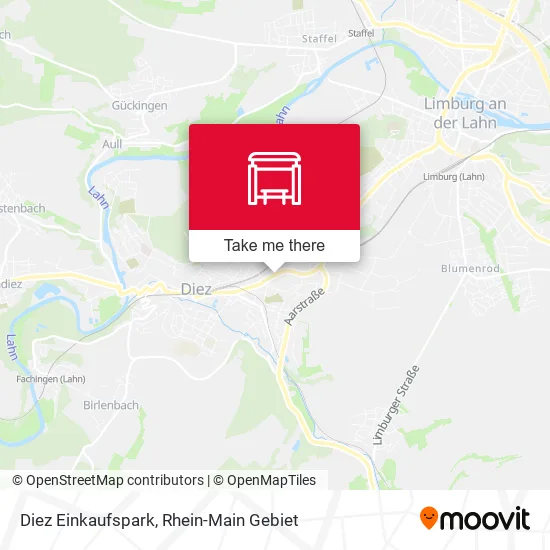 Карта Diez Einkaufspark