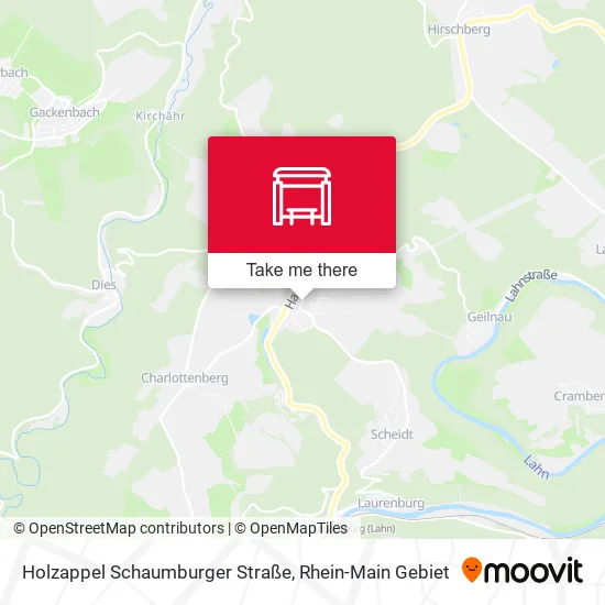 Карта Holzappel Schaumburger Straße