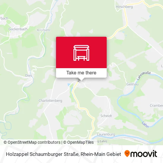 Карта Holzappel Schaumburger Straße