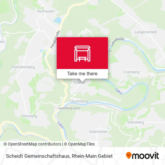 Карта Scheidt Gemeinschaftshaus