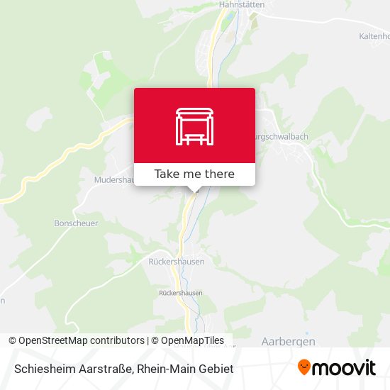 Schiesheim Aarstraße map