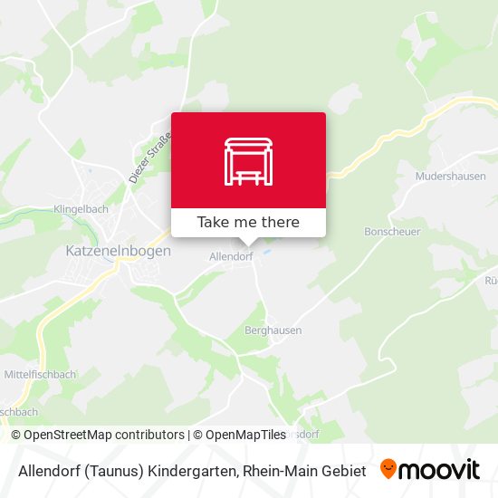 Allendorf (Taunus) Kindergarten map