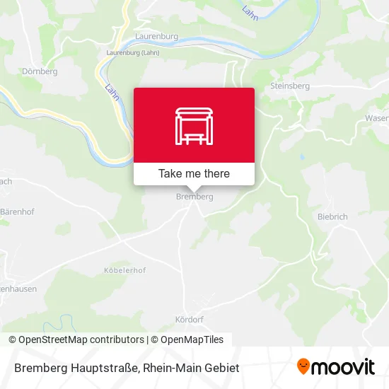 Карта Bremberg Hauptstraße