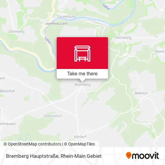 Карта Bremberg Hauptstraße