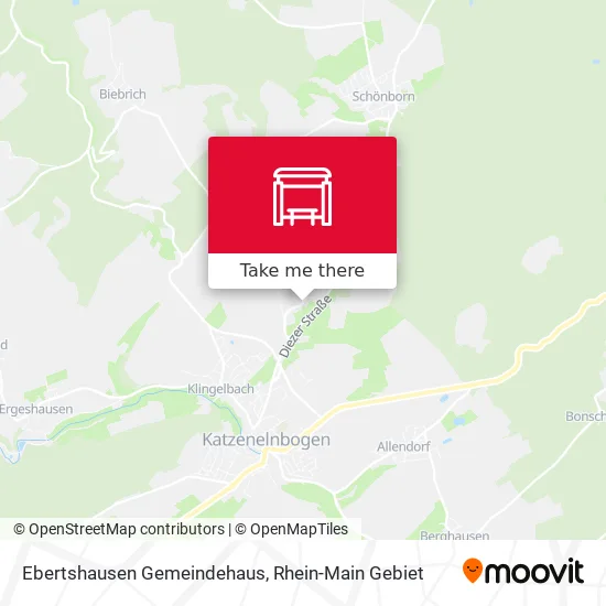 Карта Ebertshausen Gemeindehaus