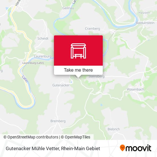 Gutenacker Mühle Vetter map