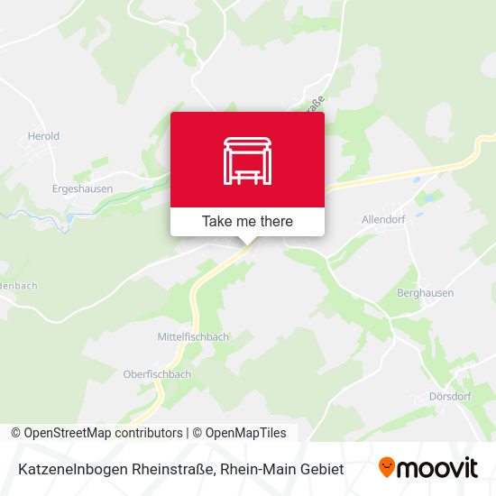 Katzenelnbogen Rheinstraße map