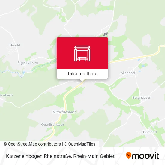 Карта Katzenelnbogen Rheinstraße