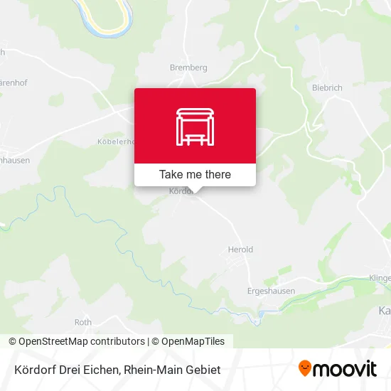 Карта Kördorf Drei Eichen