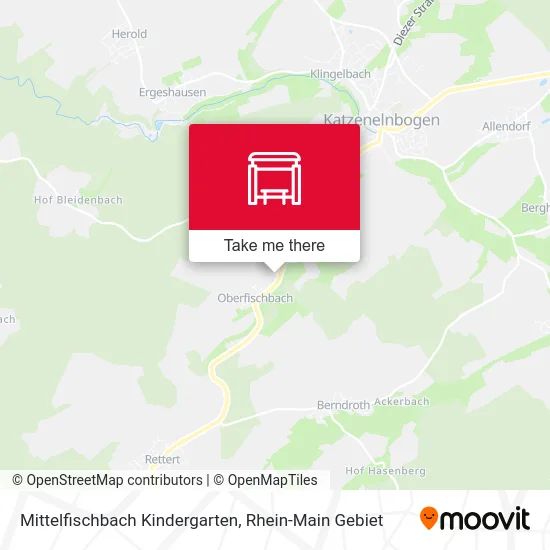 Карта Mittelfischbach Kindergarten