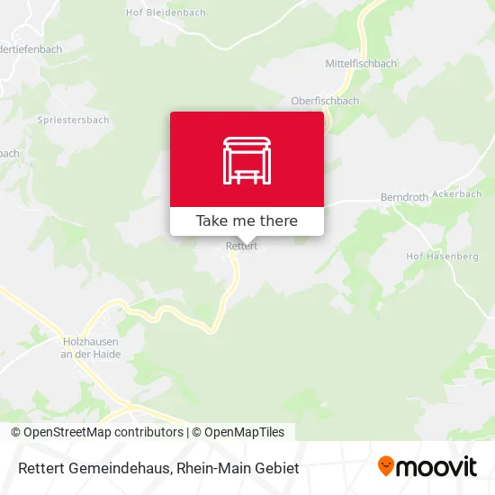 Карта Rettert Gemeindehaus