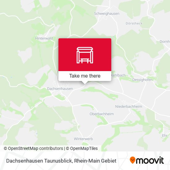 Dachsenhausen Taunusblick map
