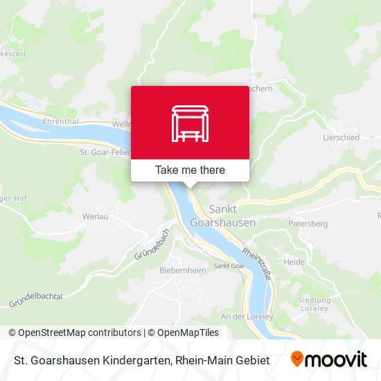 St. Goarshausen Kindergarten map